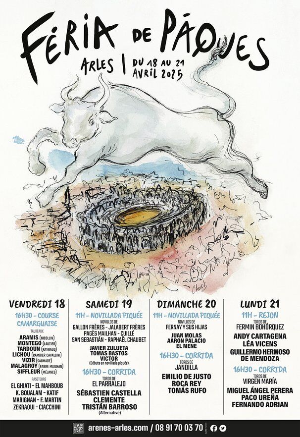 Feria de paques affiche 2025 Feria de paques affiche 2025