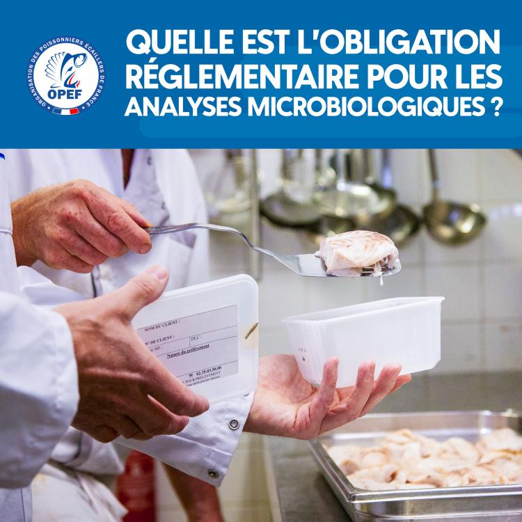 Quelle est l'obligation réglementaire pour les analyses microbiologiques ?